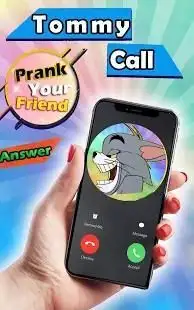Instant Tom cat call prank - fake call cat tom Screen Shot 1