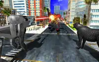 Panther Robot Transformation: Crime City Battle Screen Shot 4