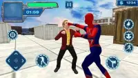 Flying Iron Spider - Rope Superhero Screen Shot 12