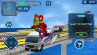 Flying Iron Spider - Rope Superhero Screen Shot 9