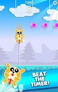 Pogo Puppy! Free Run Dash Obstacle Game Screen Shot 3