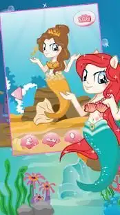 Sea Pony Princess Dress Up Game Screen Shot 0