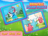 Pink Princess Puzzles Girls Games Screen Shot 2