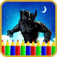 Black Panther Pixel Art