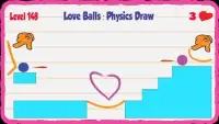 Love Balls : Draw Physics Screen Shot 1