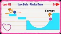 Love Balls : Draw Physics Screen Shot 0