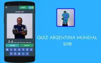 Quiz Argentina Mundial 2018 Screen Shot 4