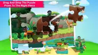Animal Puzzle For Kids - Animal Jigsaw Game Screen Shot 2