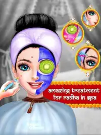 Radha Krishna Makeover - Gopi Doll Fashion Salon Screen Shot 1