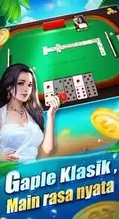 Domino Gaple Indonesia - free online poker game Screen Shot 1