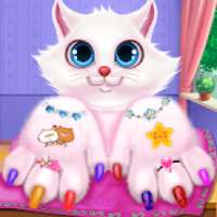 Superstar Kitty Nail Art Salon - Pet Doctor Game
