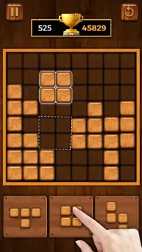 Wood Block Puzzle Screen Shot 2