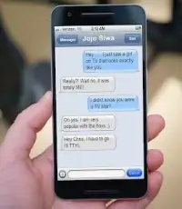 Whats Messages With Jojo Siwa - Prank Screen Shot 0