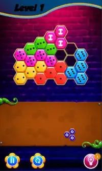 Domino Hexagon Puzzle Screen Shot 4