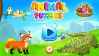 Animals puzzles games for toddlers and kids Screen Shot 5