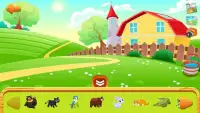 Animals puzzles games for toddlers and kids Screen Shot 2