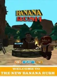 Subway Banana Monkey Rush Screen Shot 3