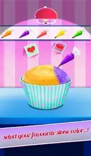 Infinity Stones Thanos Cup Cake Cooking Game Screen Shot 1