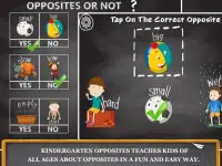 Kids Opposites Learning Games For Toddlers Screen Shot 0