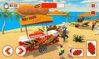 Hot Dog Food Delivery Boy Virtual City Life 3D Sim Screen Shot 4