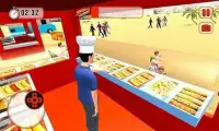 Hot Dog Food Delivery Boy Virtual City Life 3D Sim Screen Shot 2