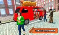 Hot Dog Food Delivery Boy Virtual City Life 3D Sim Screen Shot 3