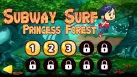Subway Surf Princess Forest Run Ultra 2018 HD Screen Shot 1