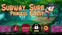 Subway Surf Princess Forest Run Ultra 2018 HD Screen Shot 0