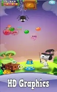 Witch Snoopy - Bubble Pop Screen Shot 0