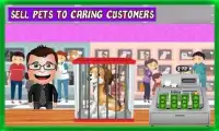 Pet Store Manager Story: Virtual Shop Cashier Game Screen Shot 1