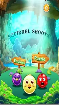 Bubble Shooter Squirrel Ball Screen Shot 3