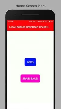 Loco Ladoos - Brain Baazi Cheat Codes Screen Shot 4