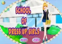 school dress up - girls games Screen Shot 3
