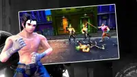 Ninja Kung Fu melawan raja Street Warrior Clash Screen Shot 1