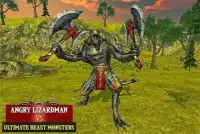Angry Lizardman Vs Ultimate Beast Monsters Screen Shot 4