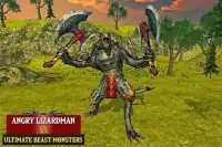 Angry Lizardman Vs Ultimate Beast Monsters Screen Shot 9