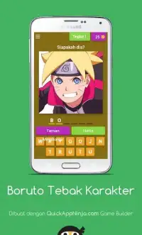 Boruto Tebak Karakter Screen Shot 20