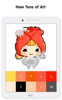 Pixel No.Draw: Color By Number, Art, Coloring Book Screen Shot 2