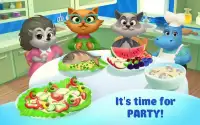 Cute Animals at House Work: Child Games Screen Shot 0