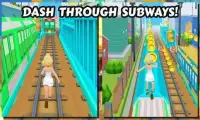 Princess Subway City Runner Screen Shot 2