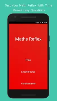 Reflex Maths Game Screen Shot 4
