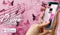 Pink butterfly piano tiles 2018 Screen Shot 0
