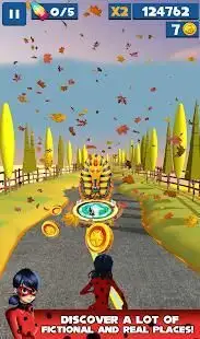 Miraculous Ladybug Adventure Rush 3D Screen Shot 1
