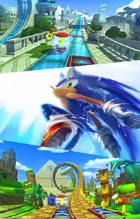 Super Sonic jumping Screen Shot 2