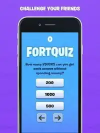 Fortnite Quiz Free Vbucks Screen Shot 1