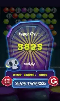 Halloween Bubble Shooter Screen Shot 0