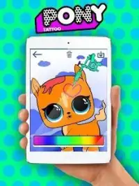 Unicorn Pony Tattoo Lol Salon Screen Shot 0