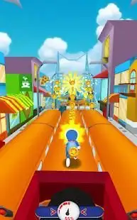 Super Doraemon Run: Doramon, Doremon Subway Game Screen Shot 2