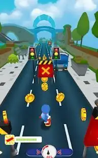 Super Doraemon Run: Doramon, Doremon Subway Game Screen Shot 7