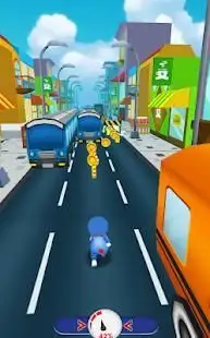 Super Doraemon Run: Doramon, Doremon Subway Game Screen Shot 1